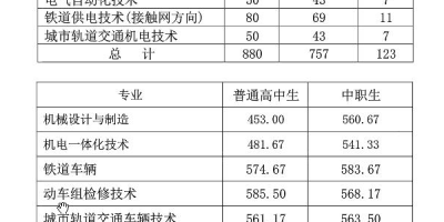 2024湖南商务职院单招分数线是多少？