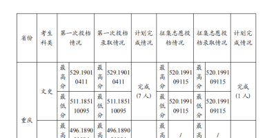 想上重庆商务职业学院？高考分数线是多少？