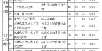 临沂职业学院招生计划2024，选对专业很重要！